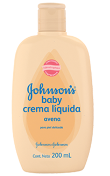 JOHNSON'S® Crema líquida para Recién nacido